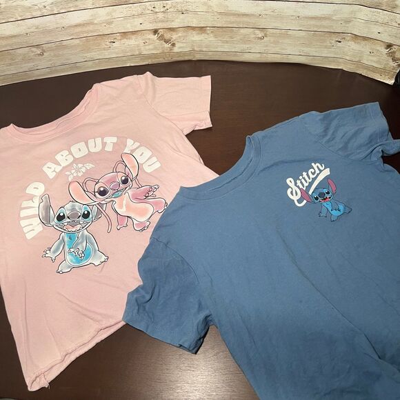 Stitch shirt bundle M 8/10 - Picture 1 of 7